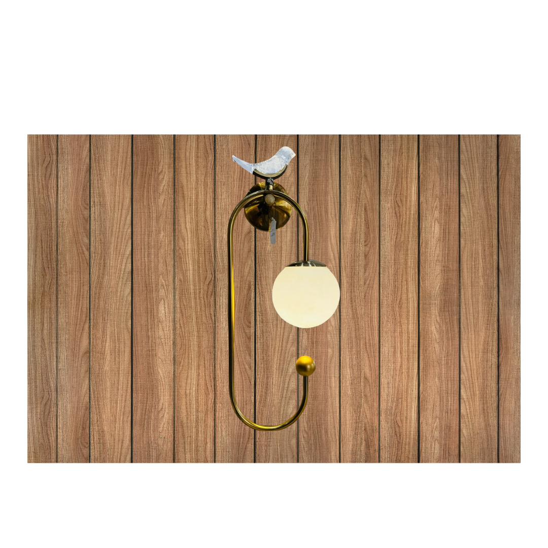 Sparrow Glass Ball Wall Light