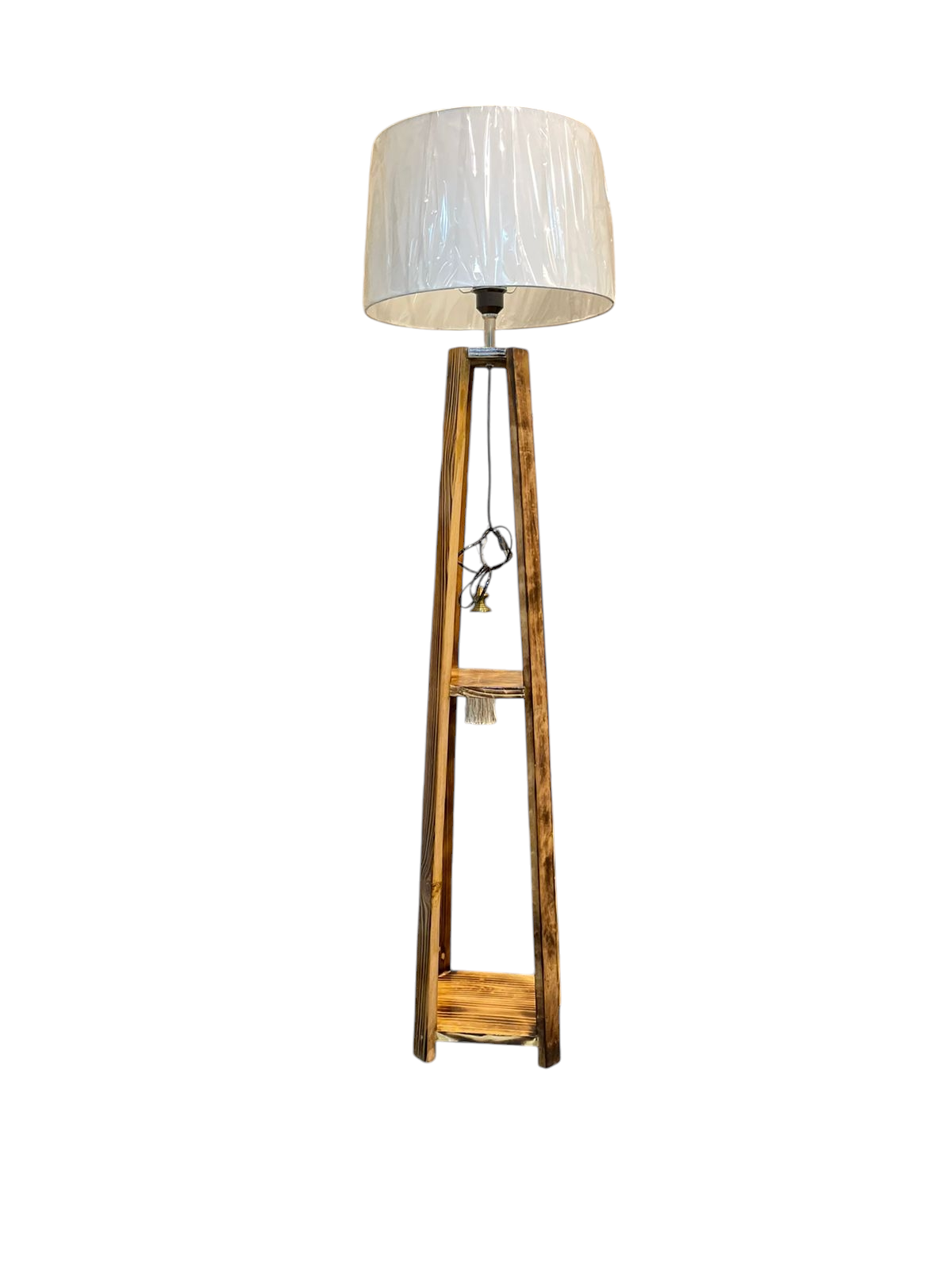 Wood Floor Lamp