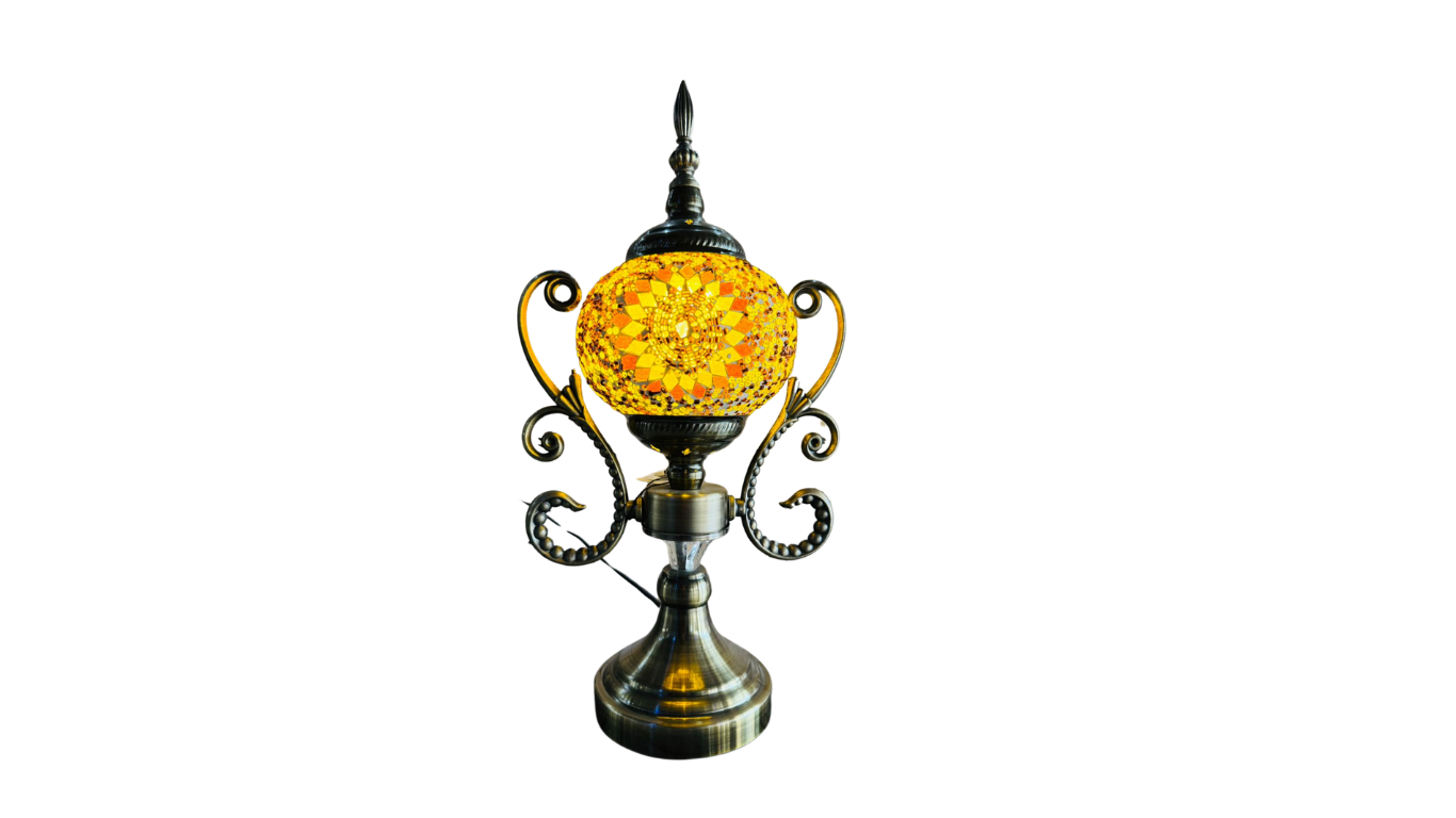 Turkish Flame Mosaic Lamp