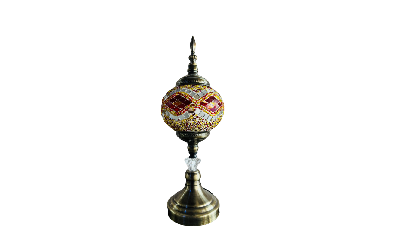 Turkish Flame Mosaic Lamp