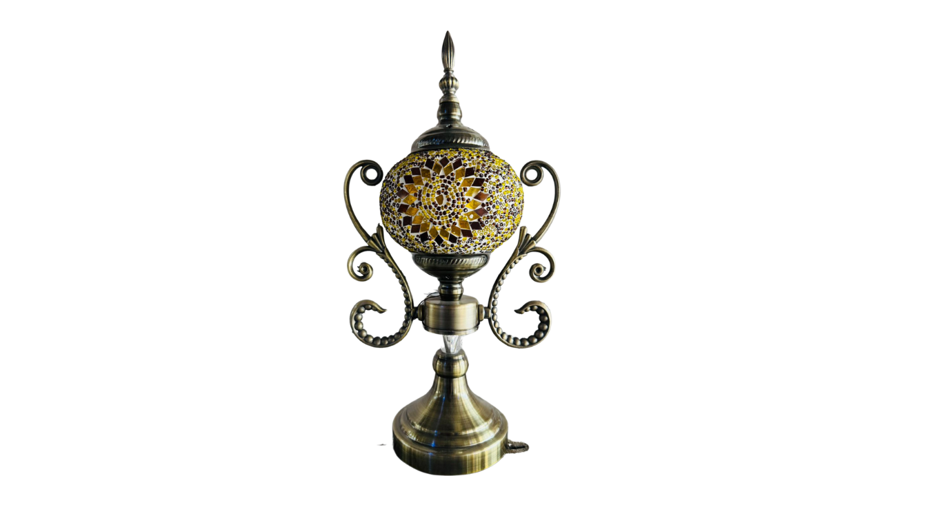 Turkish Flame Mosaic Lamp