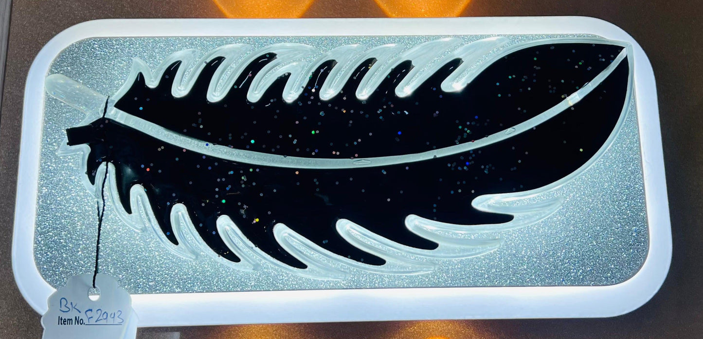 Elegant Feather LED Wall Light