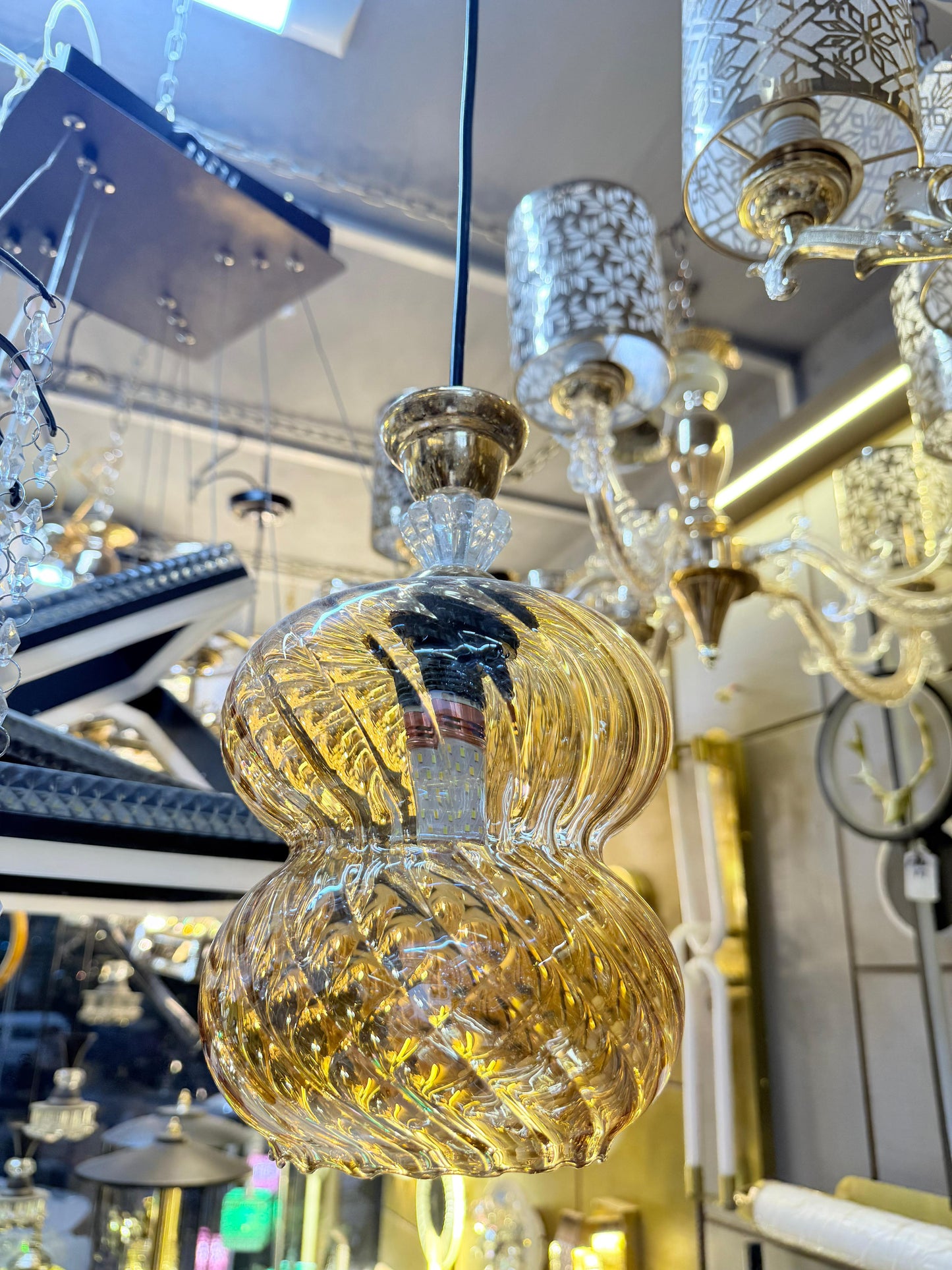 Glass Hanging