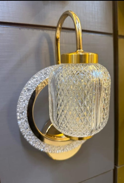 Imperial Gold Crystal Sconce