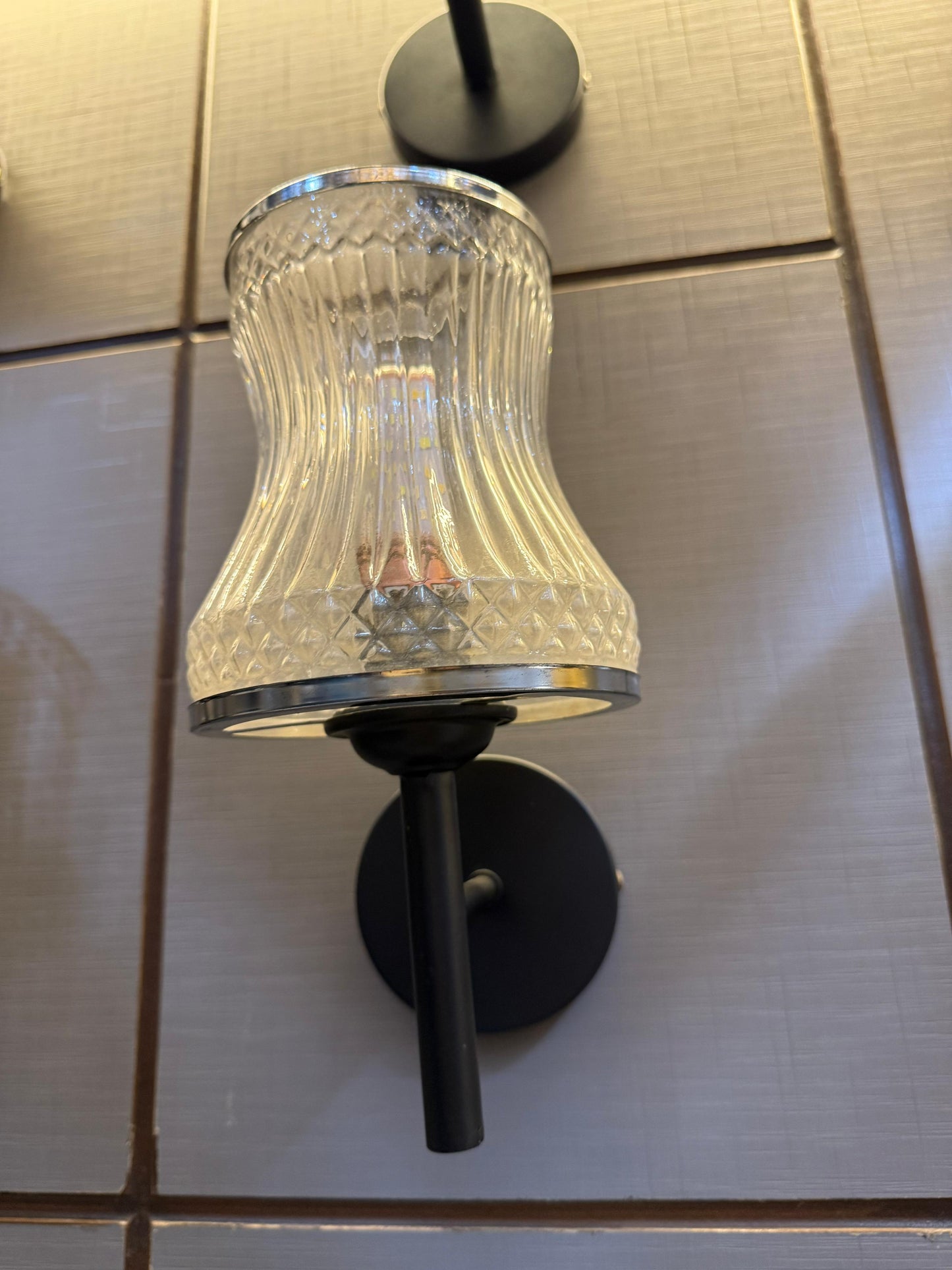 Crystal Wave Wall Light