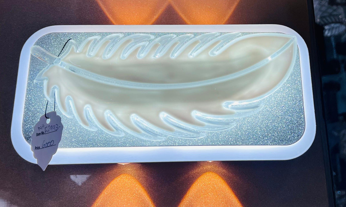 Elegant Feather LED Wall Light