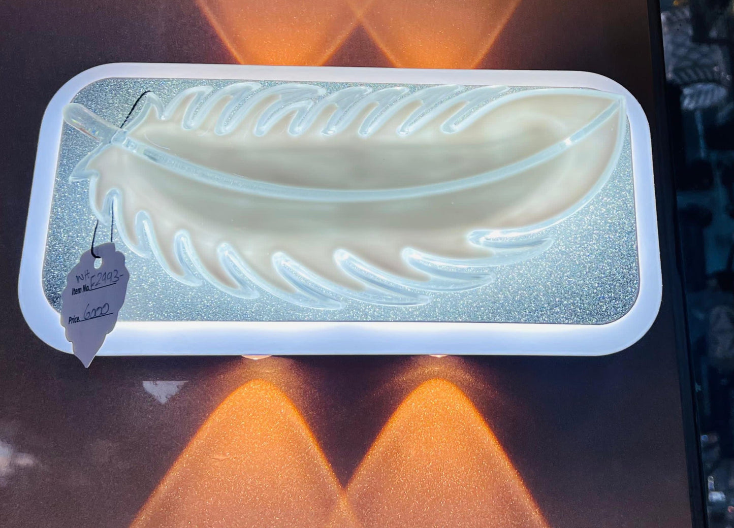 Elegant Feather LED Wall Light
