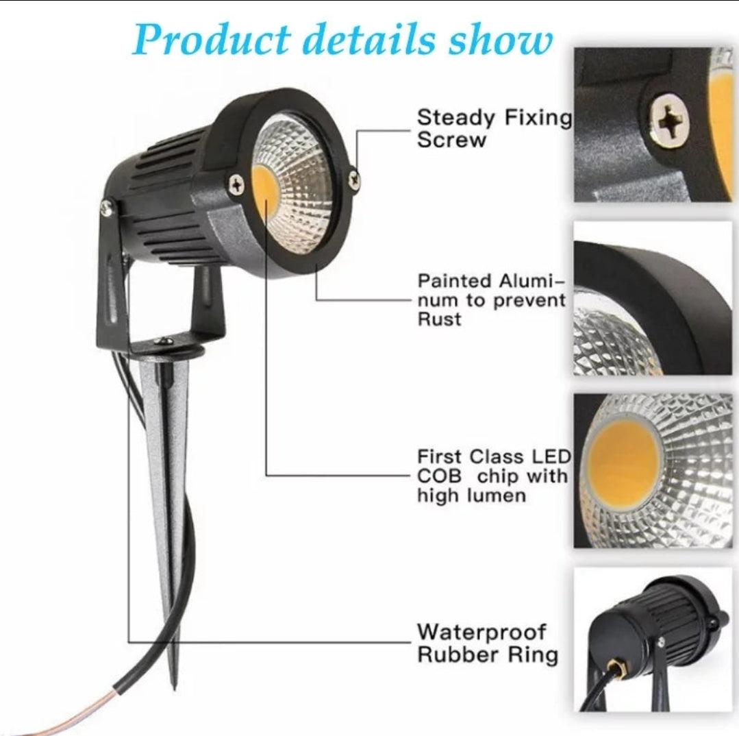 LED Lawn Spotlight