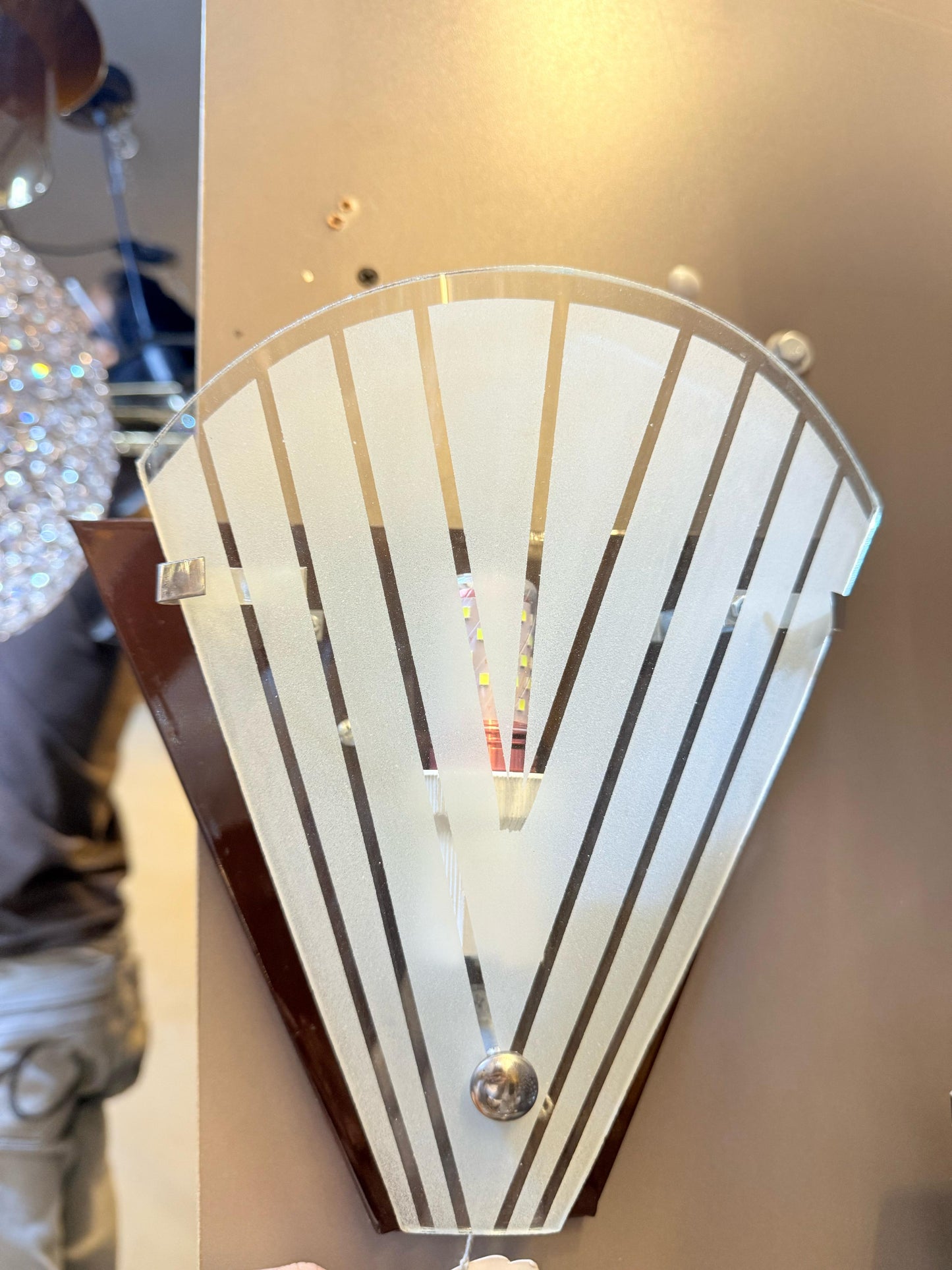 Glass Wall Light