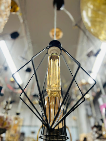 Geometric Cage Pendant Light