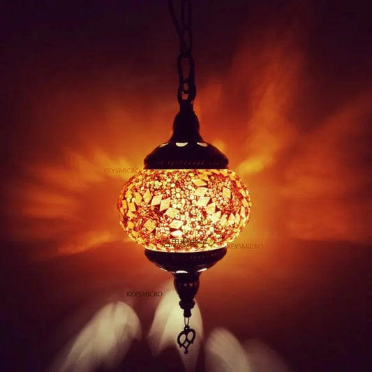 Mosaic Turkish Pendant Hanging Light