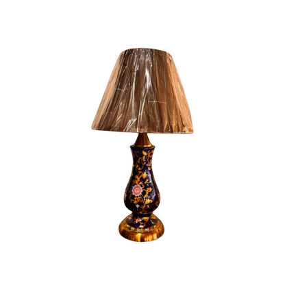 Versace-Inspired Glass Table Lamp