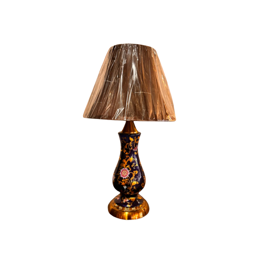 Versace-Inspired Glass Table Lamp