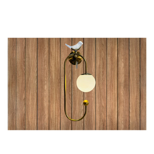 Sparrow Glass Ball Wall Light