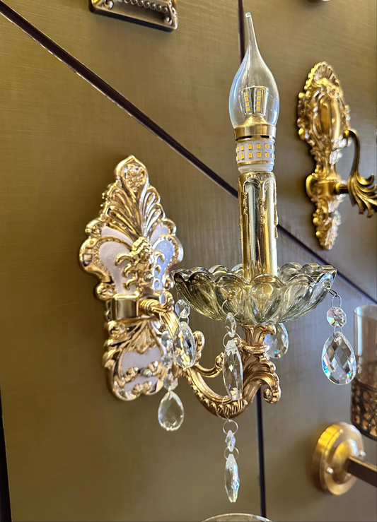 Royal Crystal Wall Sconce