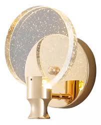 Luxury Gold Crystal LED Wall Light
