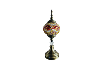 Turkish Flame Mosaic Lamp