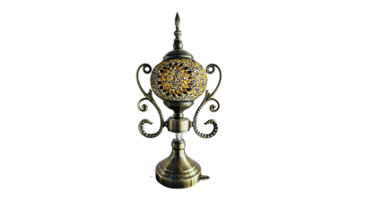 Turkish Flame Mosaic Lamp