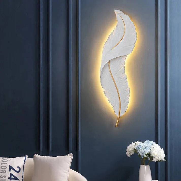 Decorative LED Leaf Indoor Wall Lamp