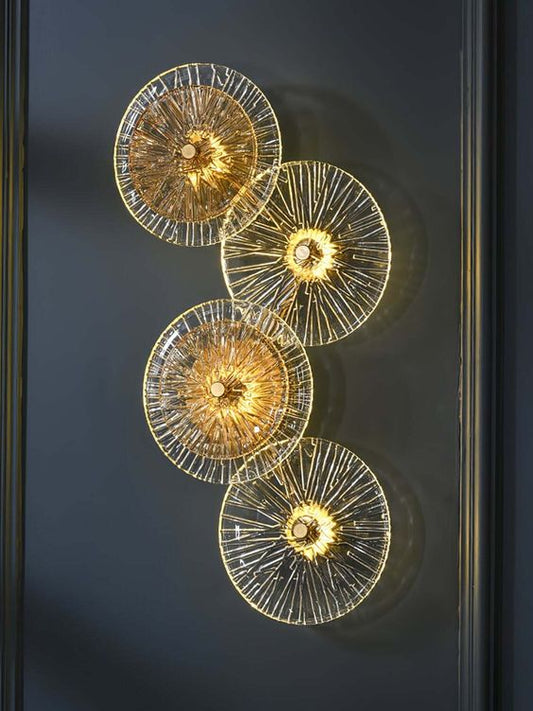 Lotus Leaves Wall Lamp