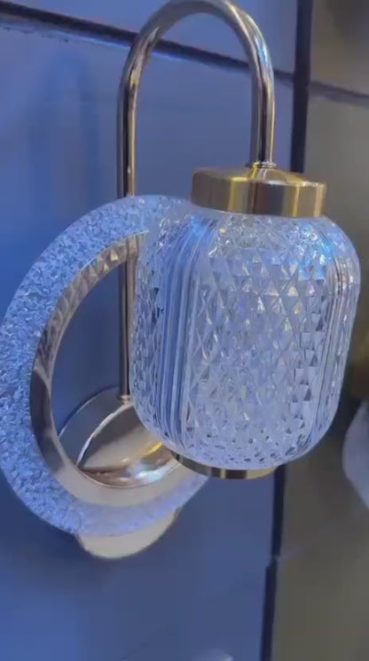 Imperial Gold Crystal Sconce