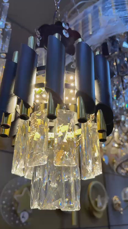 Black Crystal Hanging