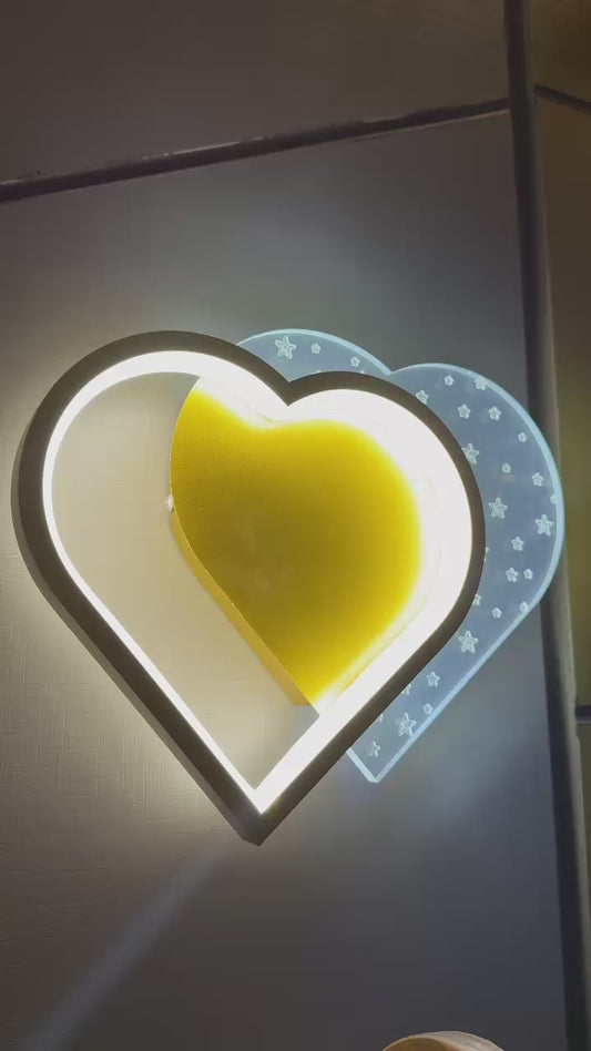 Heart Shape LED Lamp
