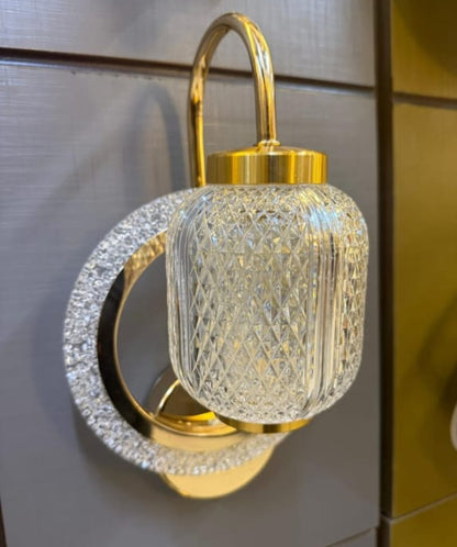 Imperial Gold Crystal Sconce