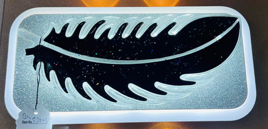 Elegant Feather LED Wall Light