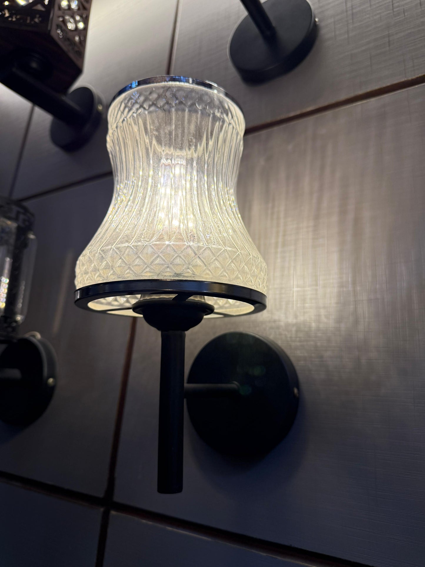 Crystal Wave Wall Light