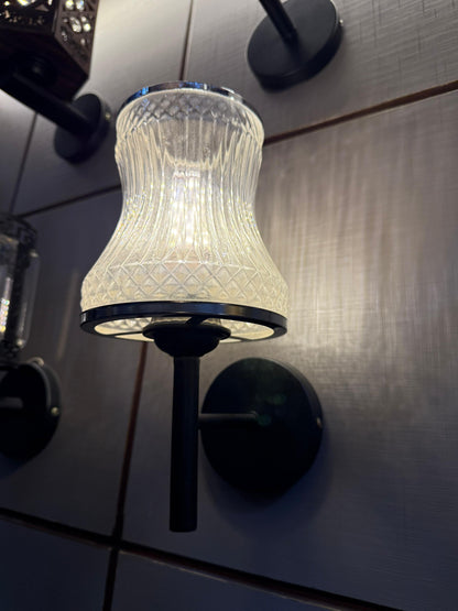 Crystal Wave Wall Light