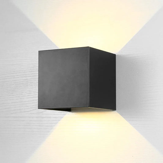 Modern Wall Sconce - Square Aluminum Light