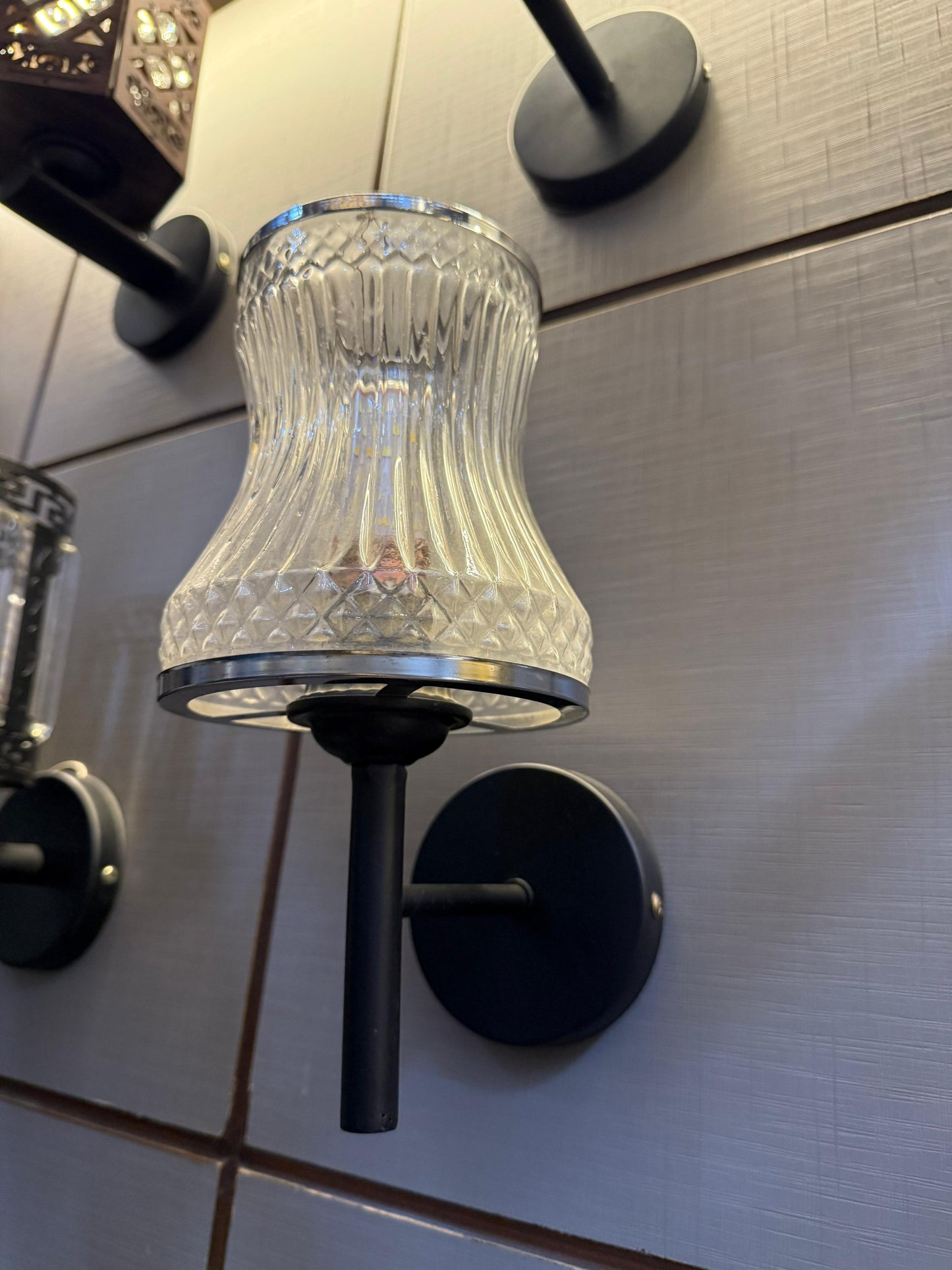 Crystal Wave Wall Light