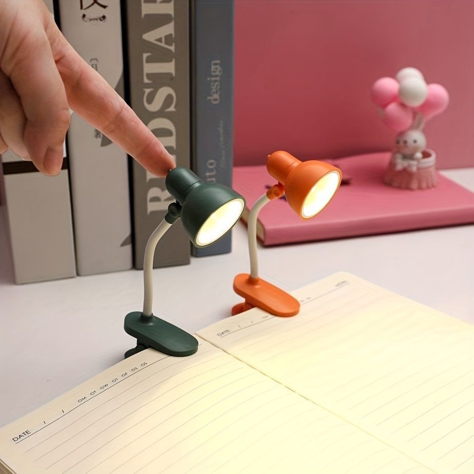 Mini Book Clip Lamp