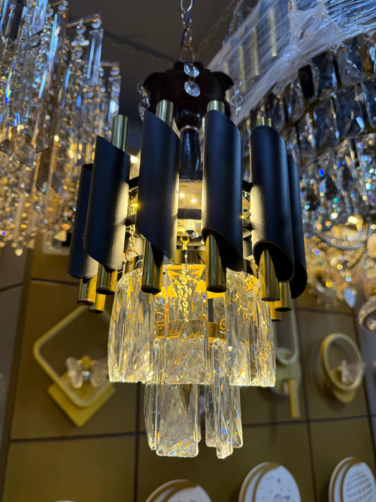 Black Crystal Hanging