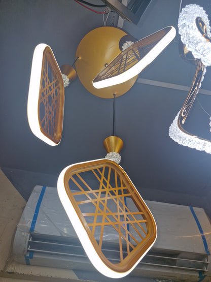 Aluminium 3 Piece LED Hanging