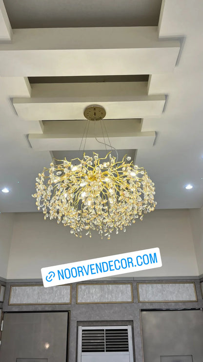 800mm Crystal Chandelier (bulbs not included)