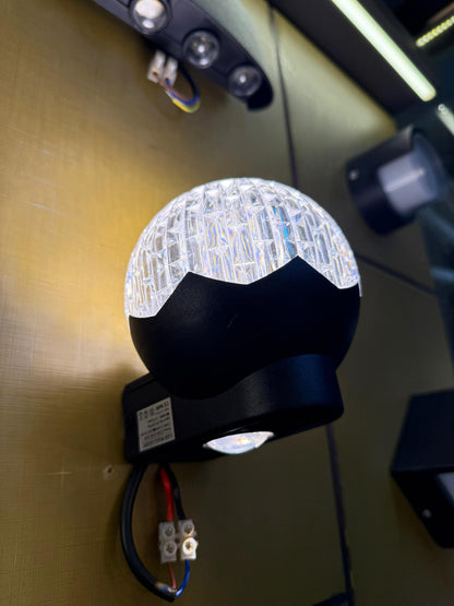 Regal Crystal Glow Wall Sconce(Water proof)