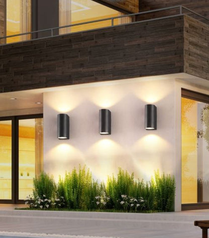 MODERN OUTDOOR DOUBLE SIDE WALL LIGHT